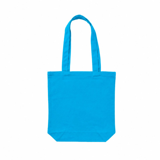 Light Blue James Canvas Tote Bags